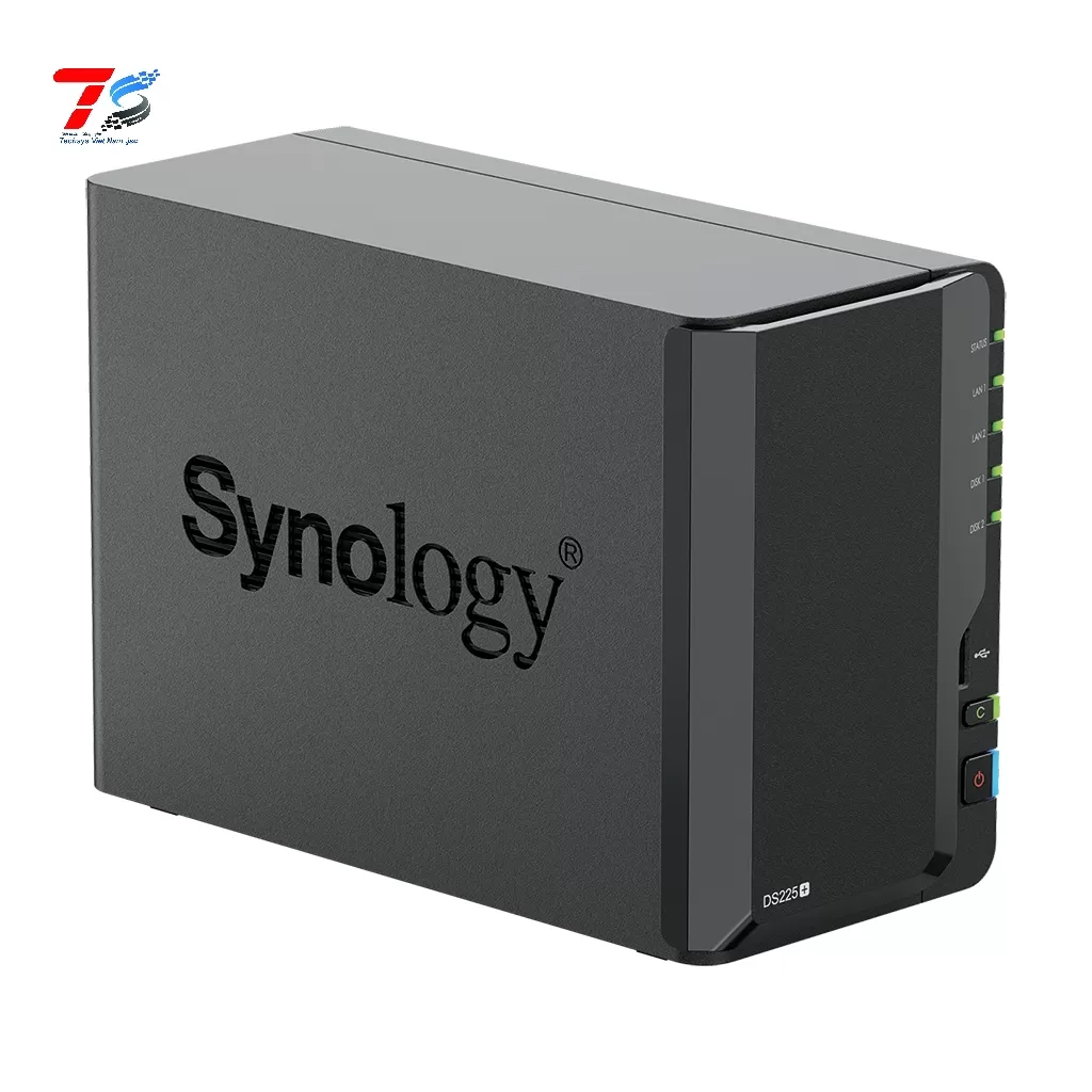 Thiết bị lưu trữ mạng Synology DS225+ 2-bay Plus series model
